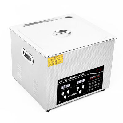 Цифровая ультразвуковая очистка 15L SUS 304 360W Таймер питания регулируемый 0 ~ 30 мин