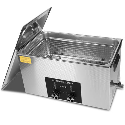 Профессиональный ультразвуковой очиститель 22L 480W для ювелирных изделий очки цепочки часы с кодированным таймером нагреватель корзины мульти-приложение
