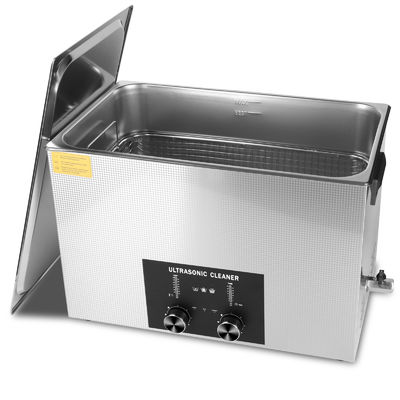 Коммерческий ультразвуковой очиститель 30L 600W с кодированным таймером нагреватель корзины 13 Точное время настройки в течение 60 минут Дегазирование поддерживается