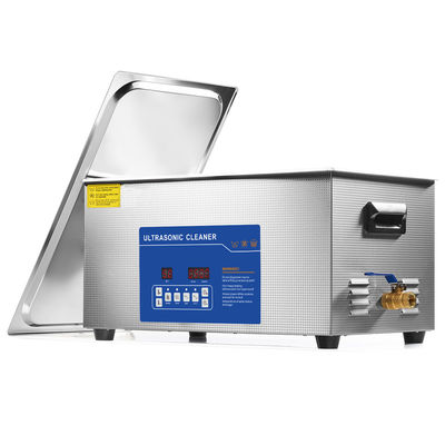 Ультразвуковой очиститель 110V/220V 480W для мотоциклов Части инструментов Цепочки 22L Мощность 28/40 кГц Частота цифровое управление